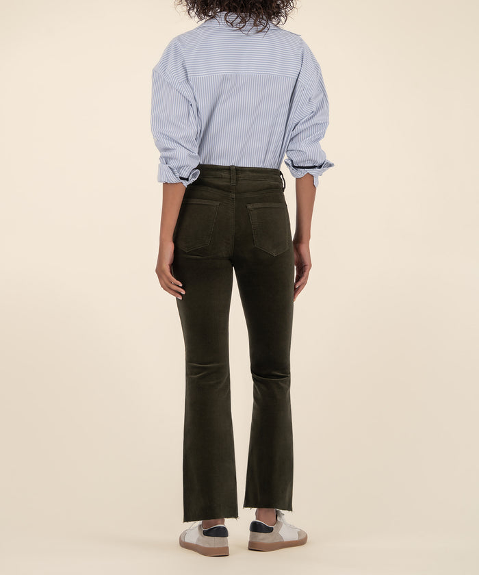 Kut From The Kloth Kelsey Corduroy High Rise Ankle Flare