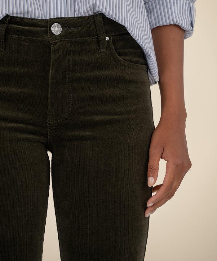 Kut From The Kloth Kelsey Corduroy High Rise Ankle Flare