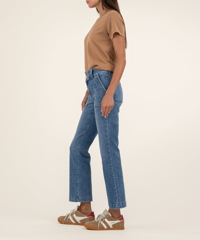 Kut From The Kloth Kelsey High Rise Ankle Flare Pant Exclusive