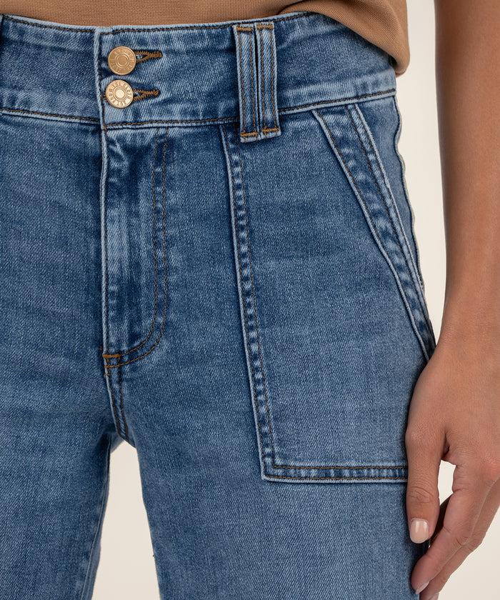 Kut From The Kloth Kelsey High Rise Ankle Flare Pant Exclusive