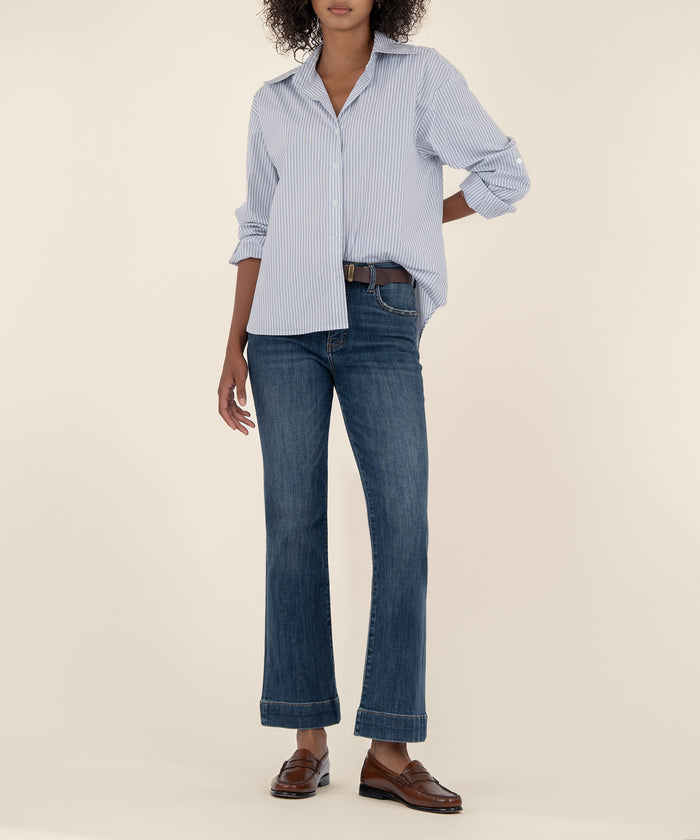 Kut From The Kloth Kelsey High Rise Ankle Flare Petite