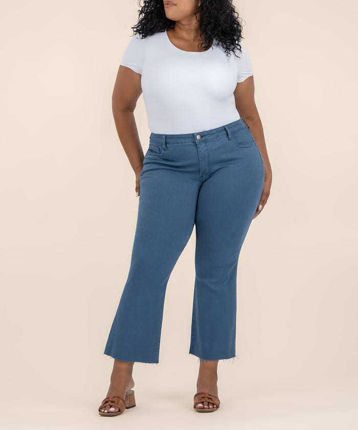 kut from the kloth Kelsey High Rise Ankle Flare Plus