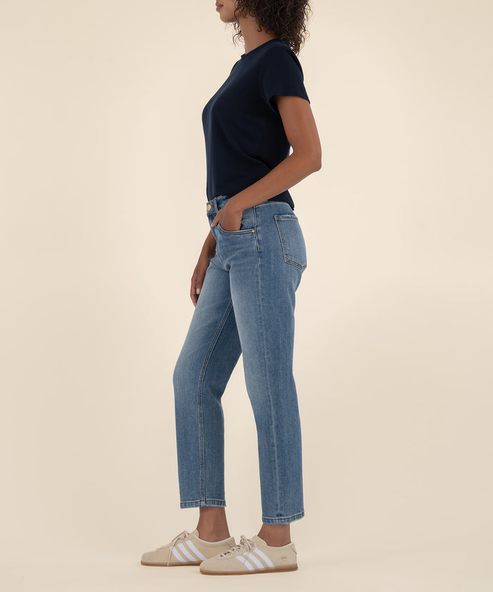 Kut From The Kloth Kit High Rise Relaxed Straight Leg