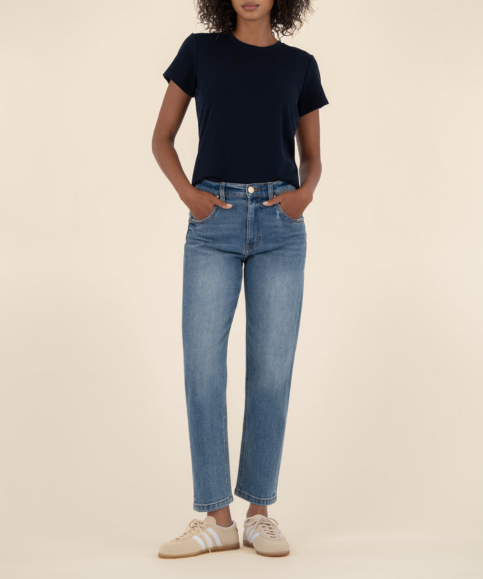 kut from the kloth Kit High Rise Relaxed Straight Leg