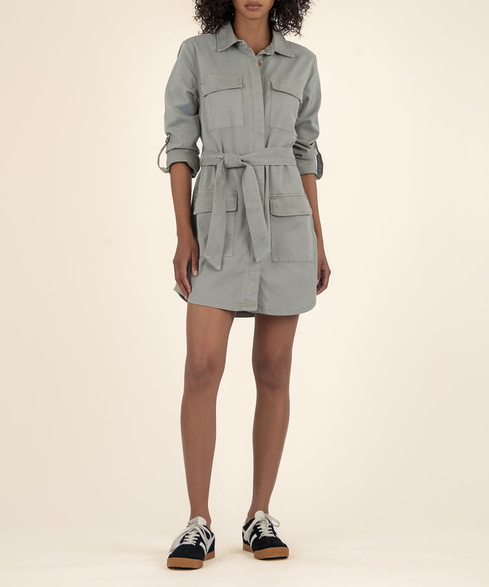 kut from the kloth Alva Cargo Belted Dress