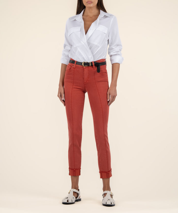 kut from the kloth Amy Crop Straight Leg