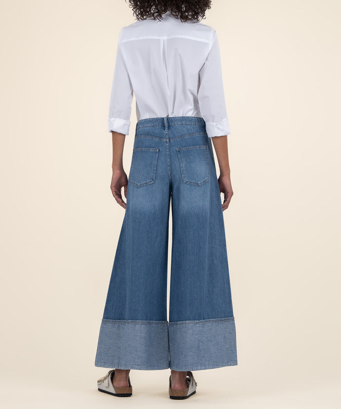 Kut From The Kloth Blake High Rise Crop Wide Leg