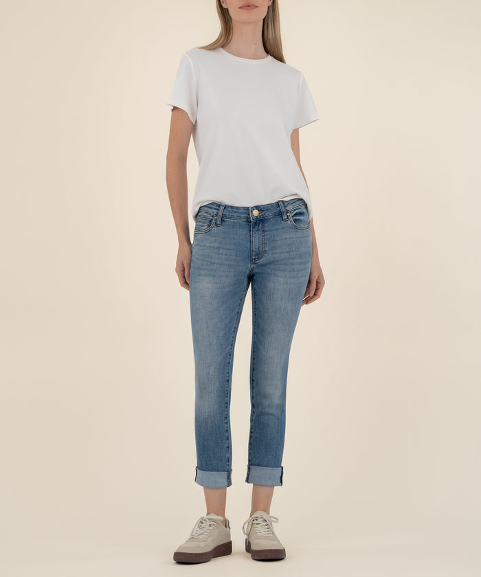 kut from the kloth Catherine Boyfriend Pant Petite