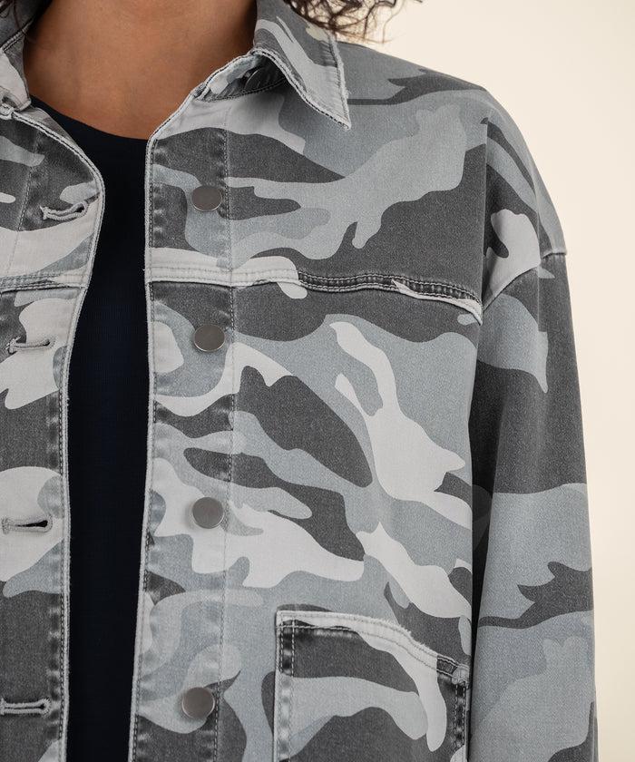 Kut From The Kloth Ellie Camo Jacket Exclusive