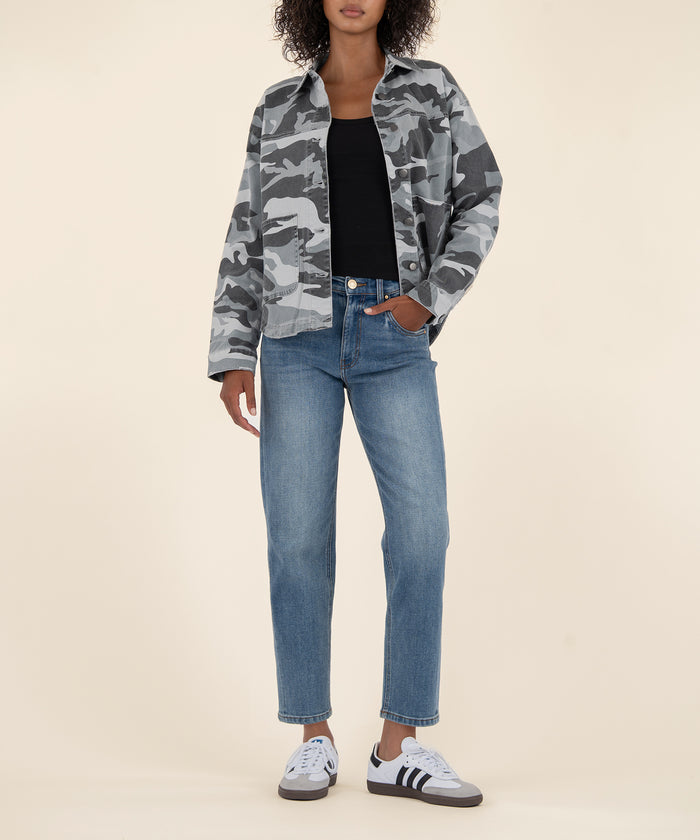 kut from the kloth Ellie Camo Jacket Exclusive