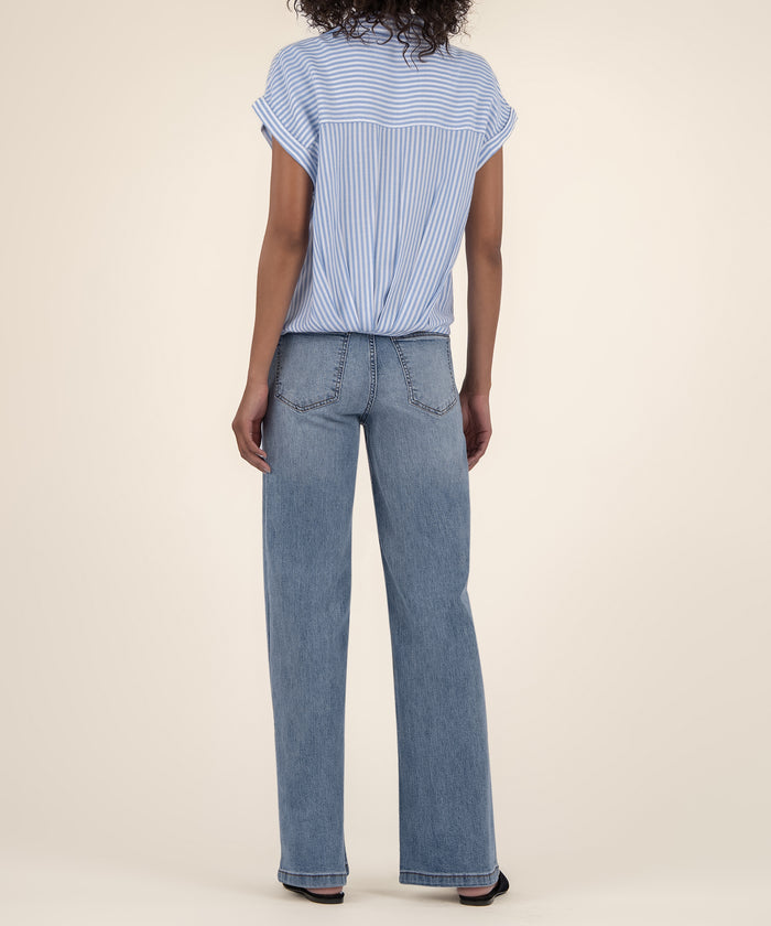 Kut From The Kloth Gaia Pleat Hem Top