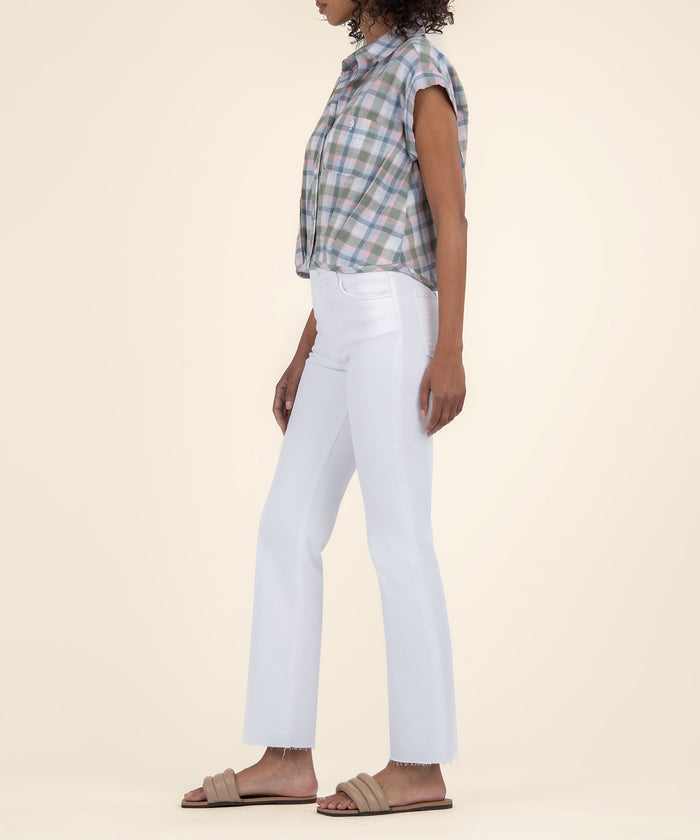 Kut From The Kloth Gaia Pleat Hem Top