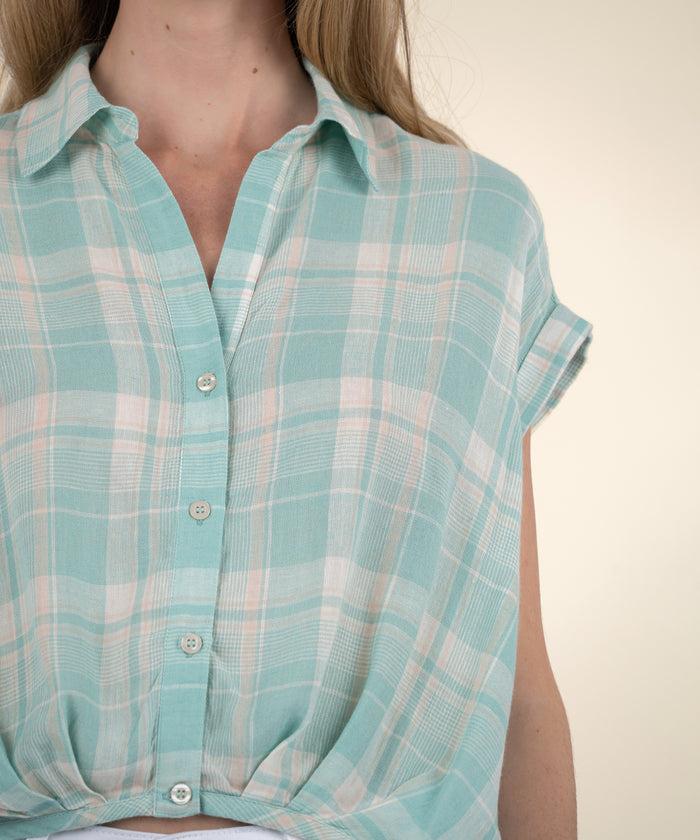 Kut From The Kloth Gaia Pleat Hem Top