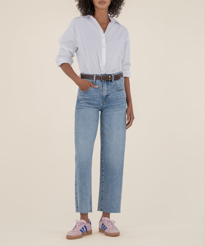 Kut From The Kloth Gwen High Rise Wide Leg Petite