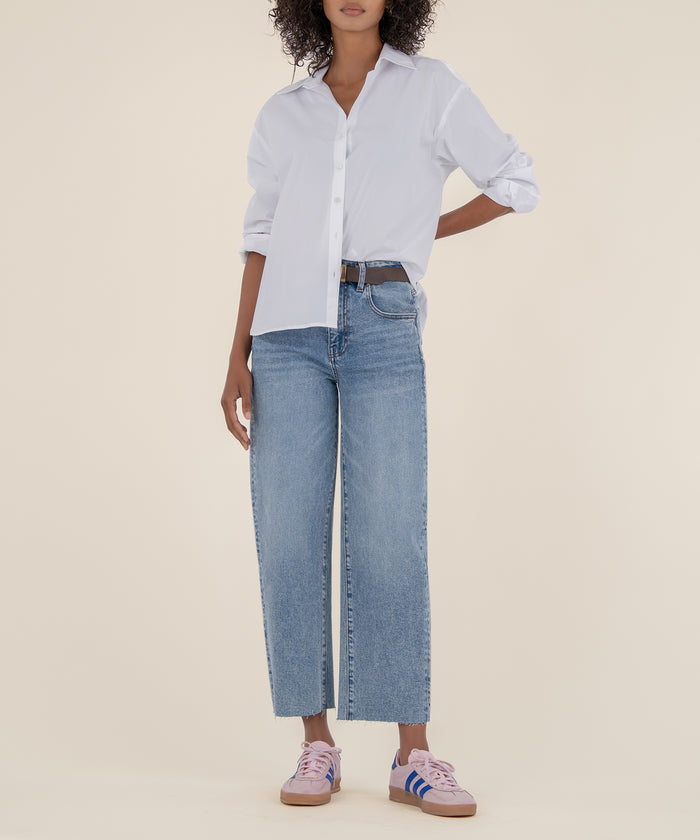 kut from the kloth Gwen High Rise Wide Leg Petite