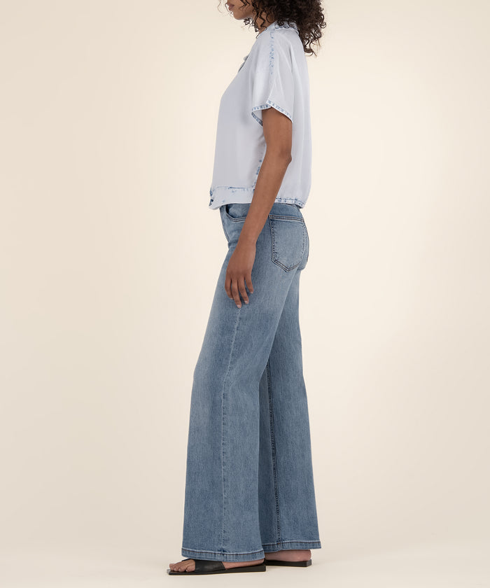 Kut From The Kloth Hosanna Drop Shoulder Top