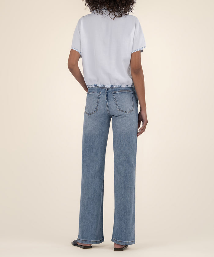 Kut From The Kloth Hosanna Drop Shoulder Top