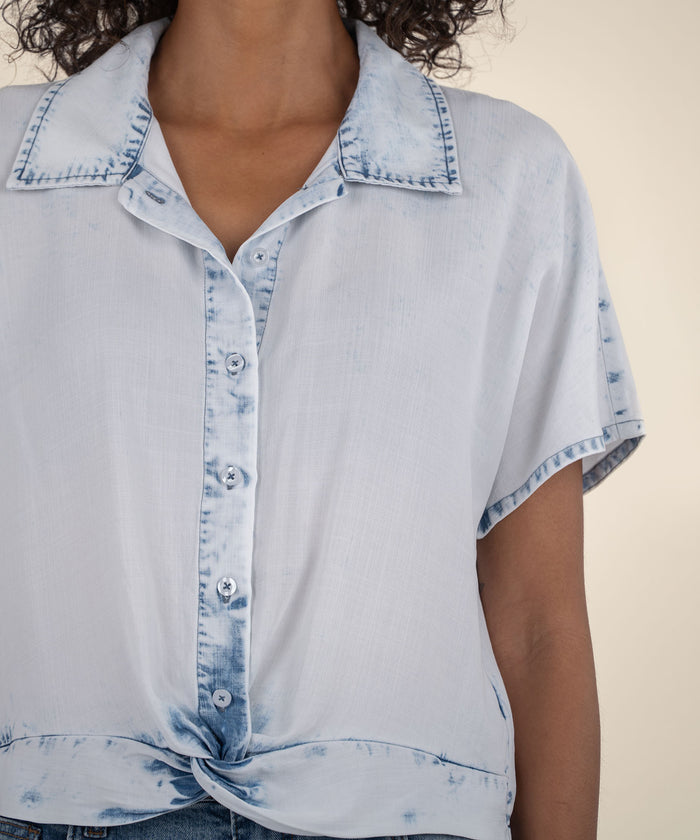 Kut From The Kloth Hosanna Drop Shoulder Top