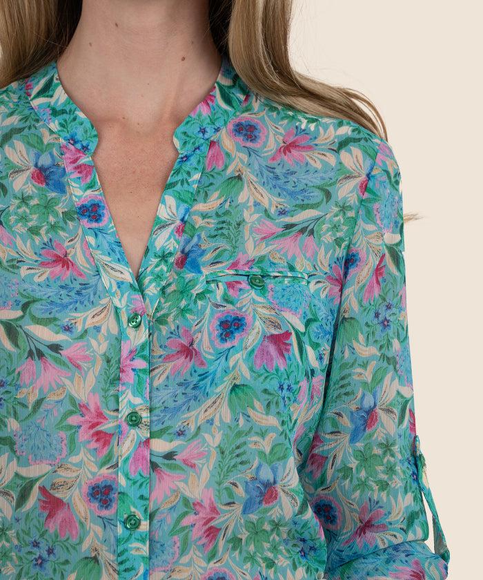 Kut From The Kloth Jasmine Chiffon Blouse