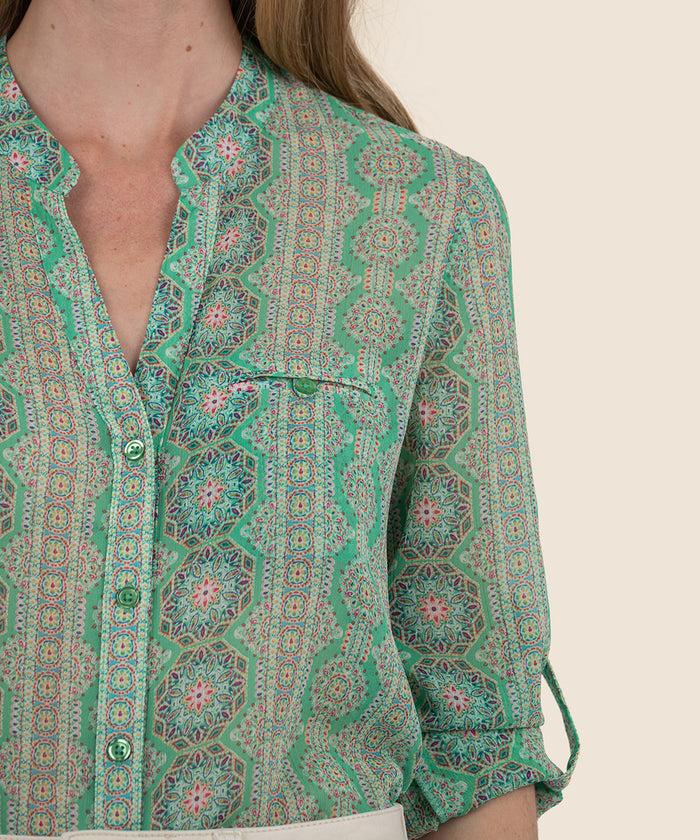 Kut From The Kloth Jasmine Chiffon Blouse