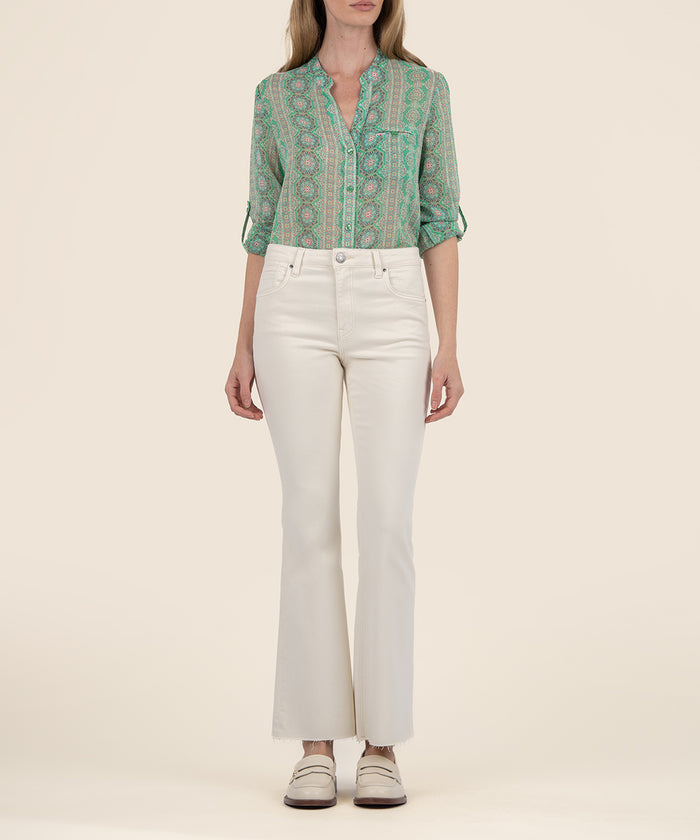 kut from the kloth Jasmine Chiffon Blouse