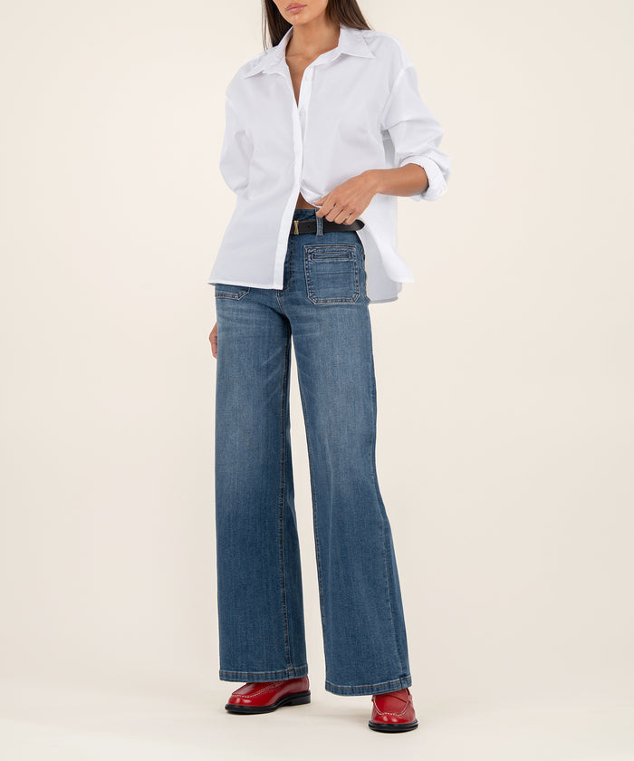 kut from the kloth Jean High Rise Wide Leg