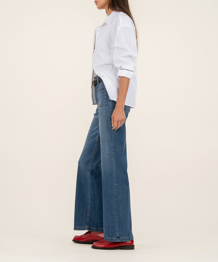 Kut From The Kloth Jean High Rise Wide Leg