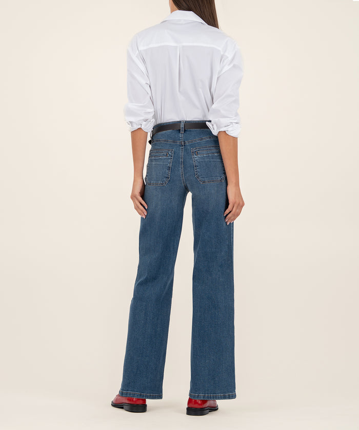 Kut From The Kloth Jean High Rise Wide Leg