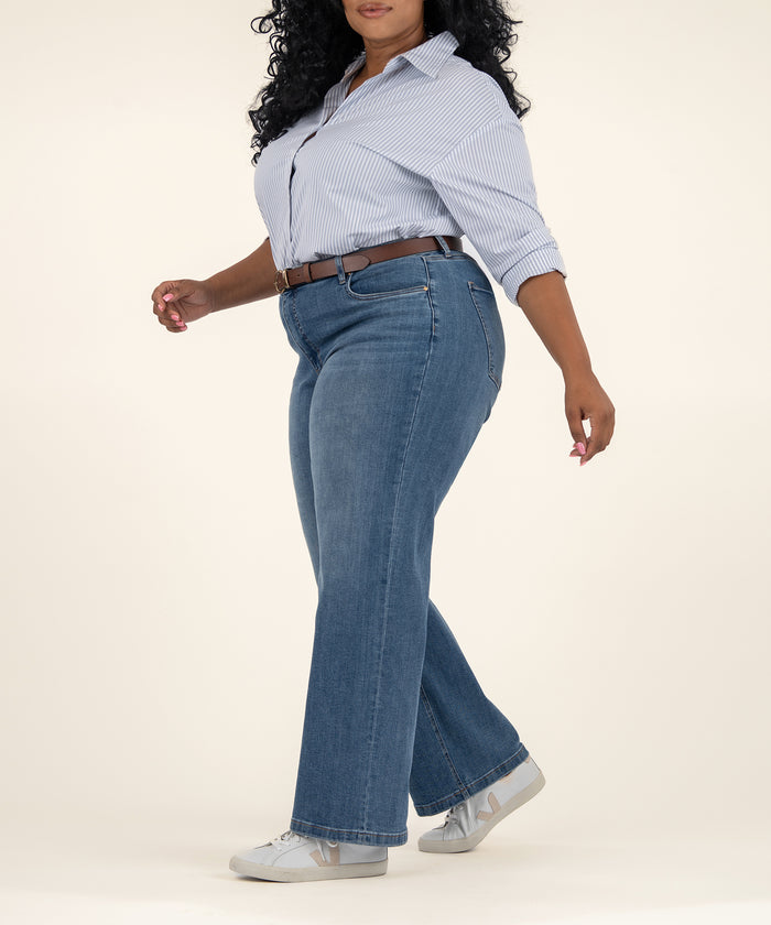 Kut From The Kloth Jean High Rise Wide Leg Plus
