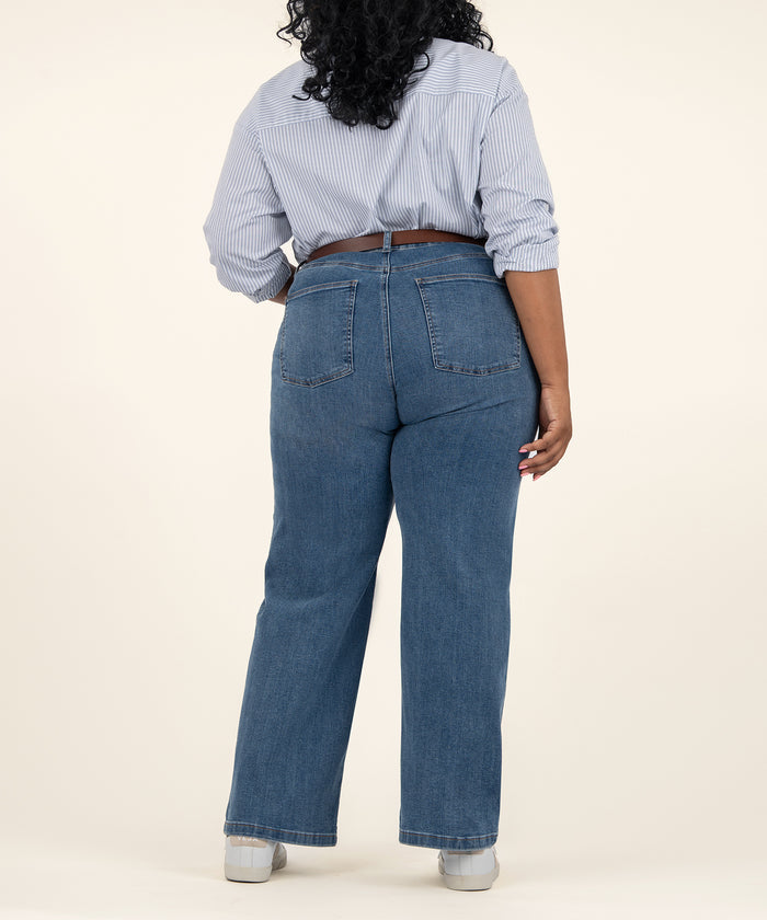 Kut From The Kloth Jean High Rise Wide Leg Plus