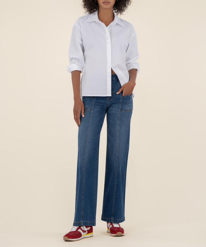 kut from the kloth Jean High Rise Wide Pant