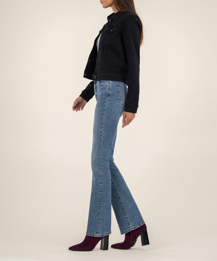 Kut From The Kloth Julia Crop Denim Jacket