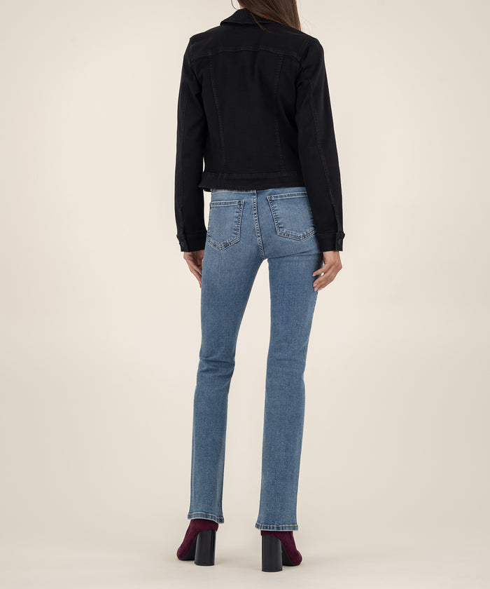 Kut From The Kloth Julia Crop Denim Jacket