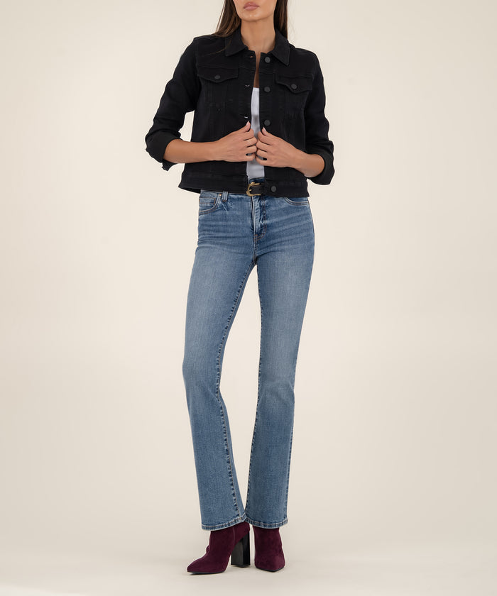 kut from the kloth Julia Crop Denim Jacket