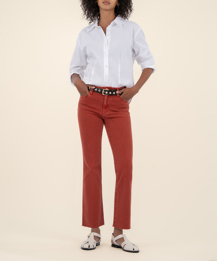 kut from the kloth Kelsey High Rise Ankle Flare