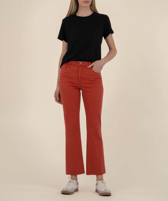 kut from the kloth Kelsey High Rise Ankle Flare