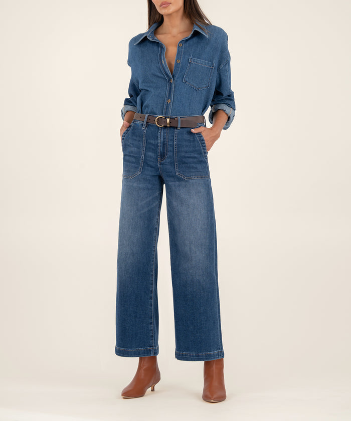 Kut From The Kloth Meg High Rise Wide Leg