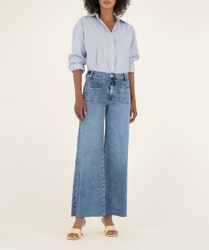 Kut From The Kloth Meg High Rise Wide Leg