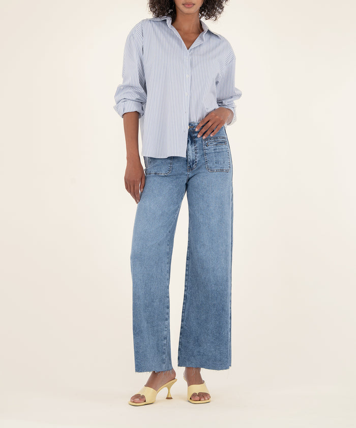 kut from the kloth Meg High Rise Wide Leg