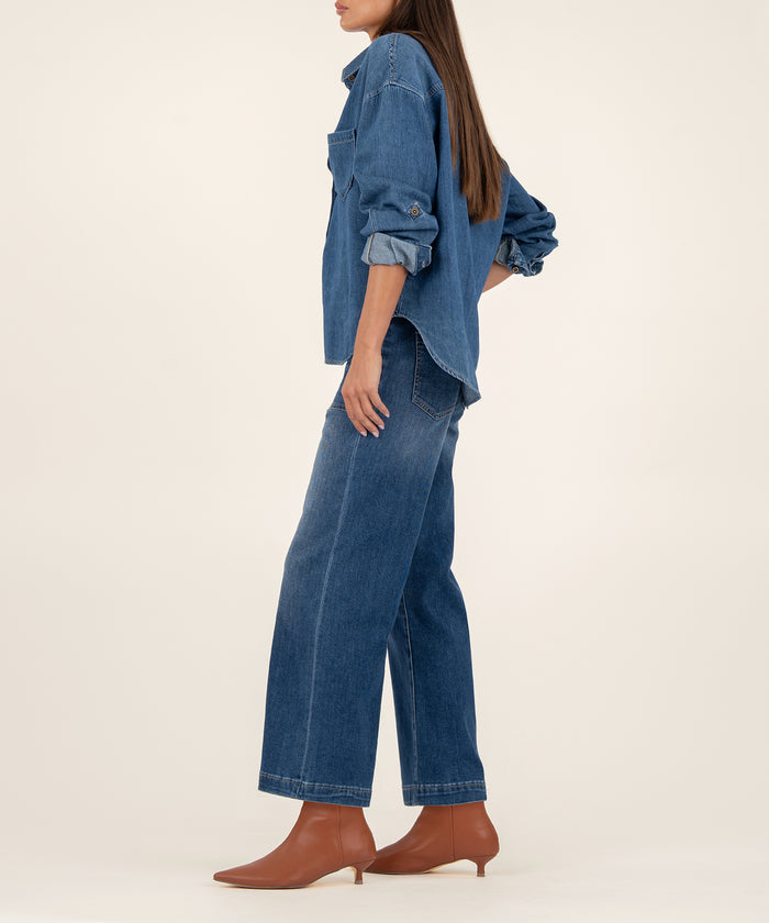 Kut From The Kloth Meg High Rise Wide Leg