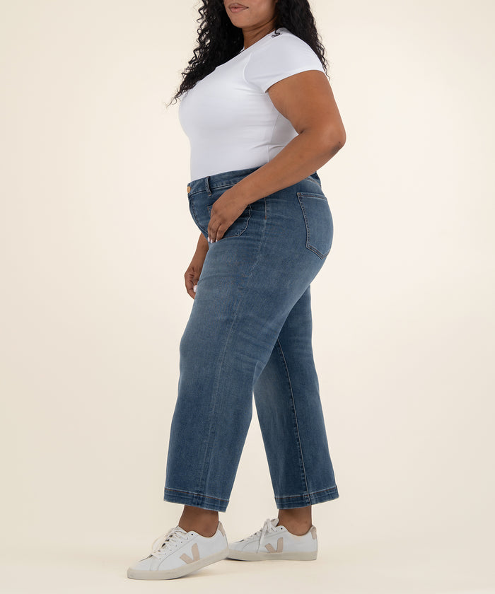 Kut From The Kloth Meg High Rise Wide Leg Plus