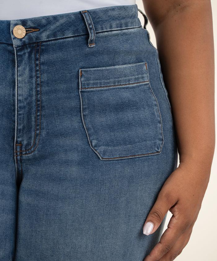 Kut From The Kloth Meg High Rise Wide Leg Plus