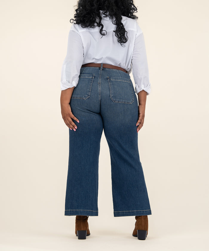 Kut From The Kloth Meg High Rise Wide Leg Plus