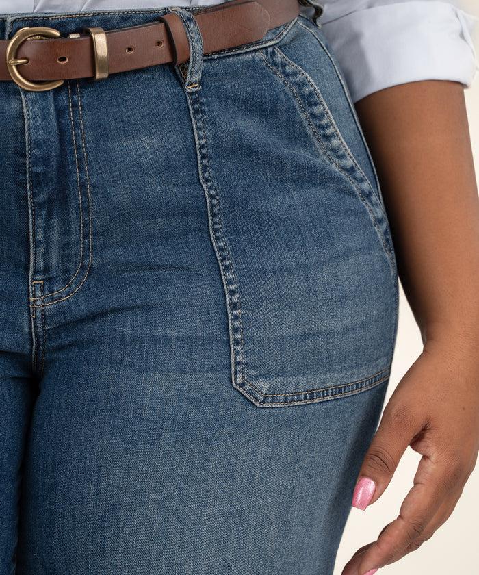 Kut From The Kloth Meg High Rise Wide Leg Plus