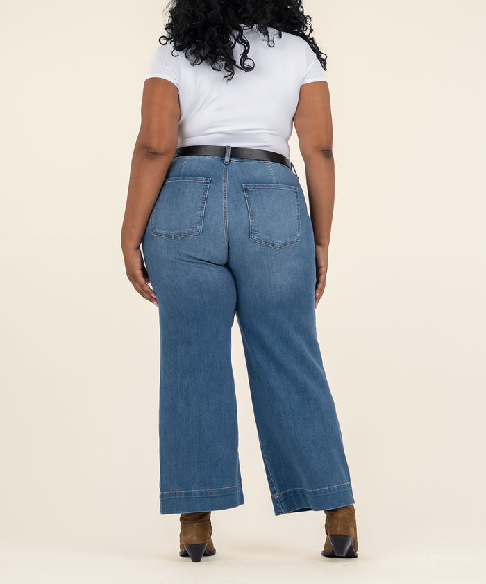 Kut From The Kloth Meg High Rise Wide Leg Plus