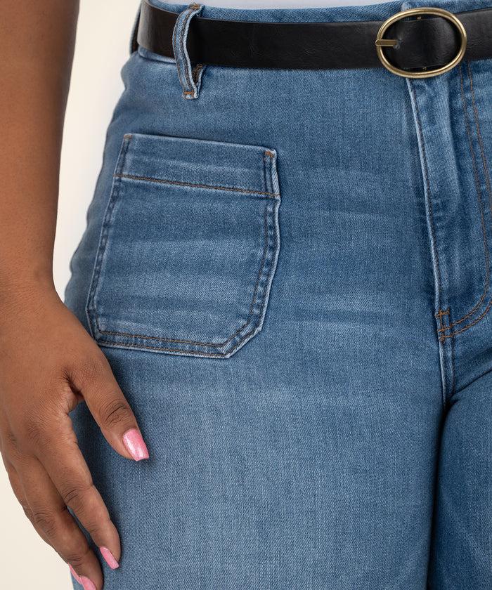 Kut From The Kloth Meg High Rise Wide Leg Plus