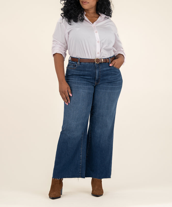 kut from the kloth Meg High Rise Wide Leg Plus