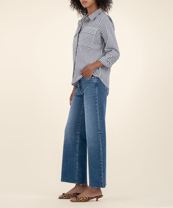 Kut From The Kloth Meg High Rise Wide Leg