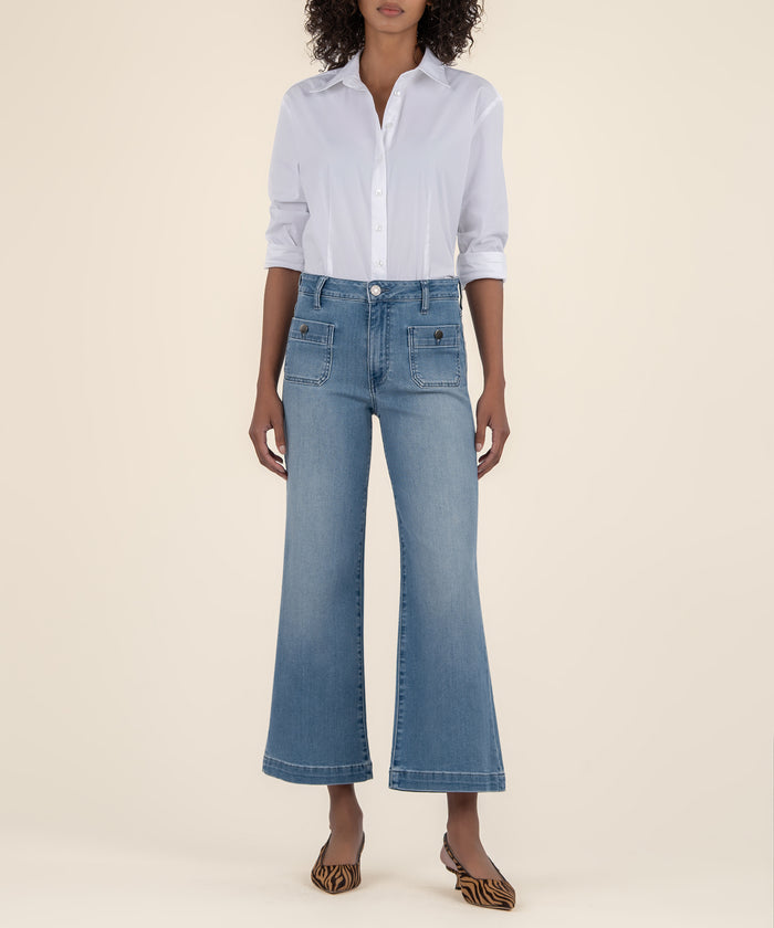 kut from the kloth Meg High Rise Wide Leg