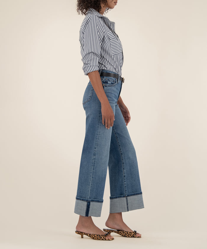 Kut From The Kloth Meg High Rise Wide Petite